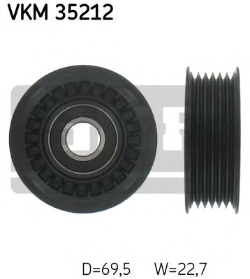 VKM 35212 SKF Обводний ролик1